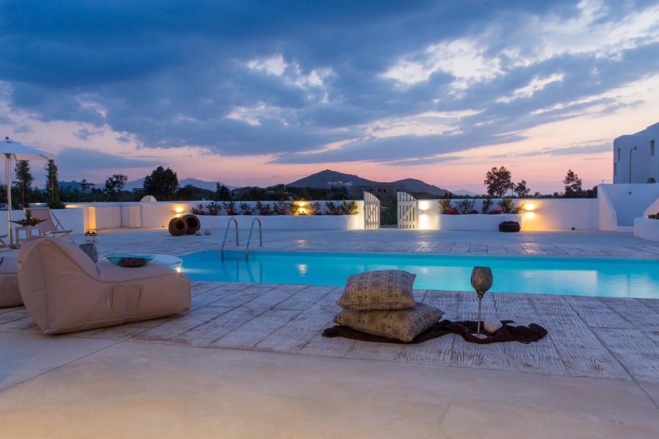 Naxian Lounge Villas Naxos City ภายนอก รูปภาพ