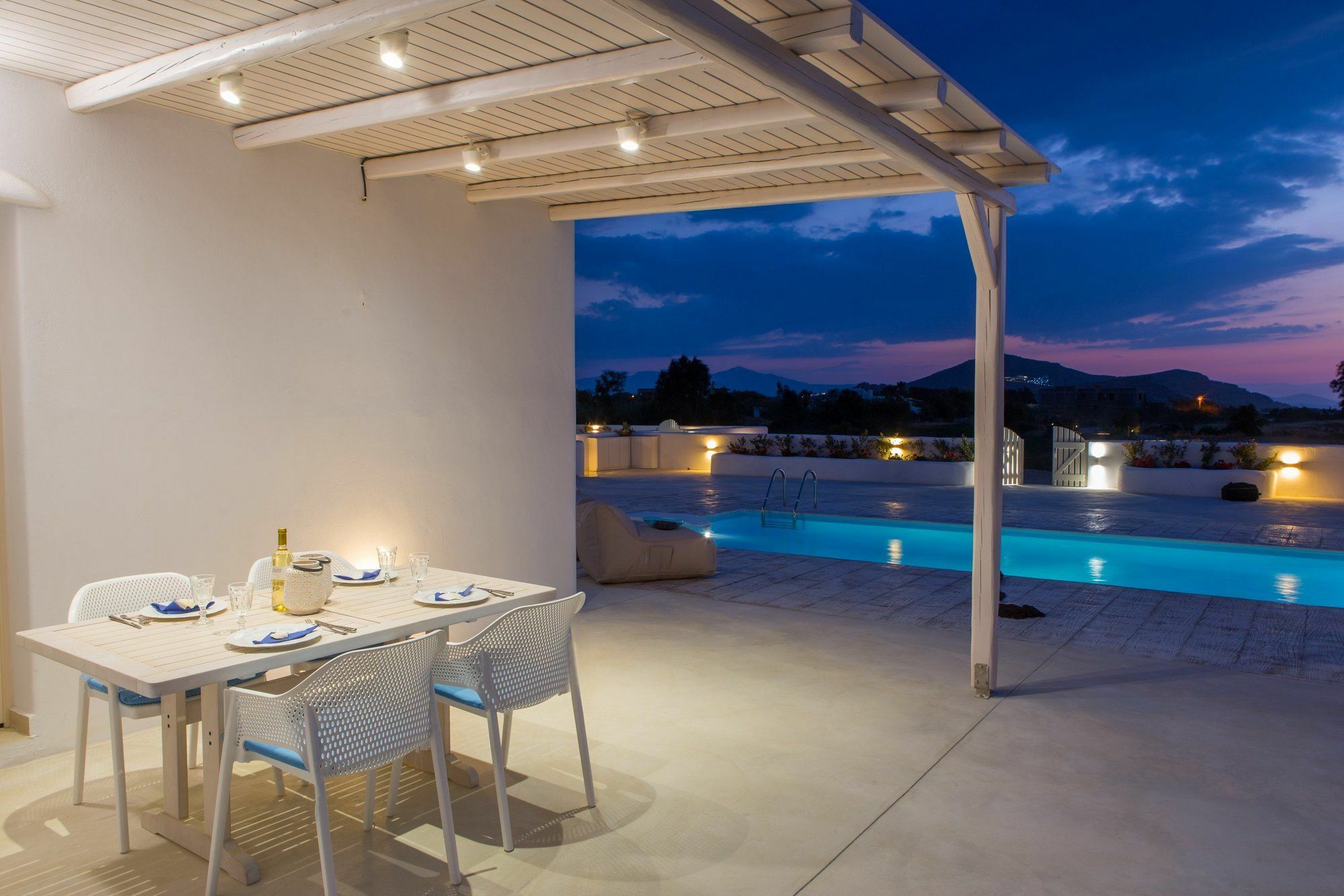 Naxian Lounge Villas Naxos City ภายนอก รูปภาพ
